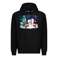 Black teeth snow party costom ado Premium Hoodie - OliviaCreatesArt