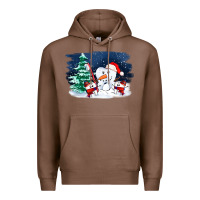 Chestnut teeth snow party costom ado Premium Hoodie - OliviaCreatesArt