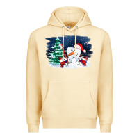 Pina Colada teeth snow party costom ado Premium Hoodie - OliviaCreatesArt