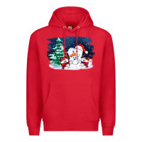 Red teeth snow party costom ado Premium Hoodie - OliviaCreatesArt