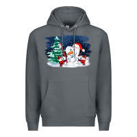 Rock teeth snow party costom ado Premium Hoodie - OliviaCreatesArt