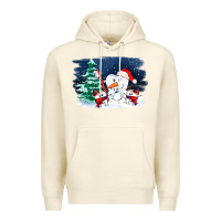 Sandshell teeth snow party costom ado Premium Hoodie - OliviaCreatesArt