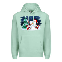 Seafoam teeth snow party costom ado Premium Hoodie - OliviaCreatesArt