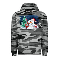 Slate Camo teeth snow party costom ado Premium Hoodie - OliviaCreatesArt