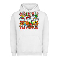 Pigment Lunar Rock Christmas tea junkie Urban Hoodie - CowhideDigitalArt