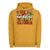 Pigment Peanut Butter Christmas tea junkie Urban Hoodie - CowhideDigitalArt