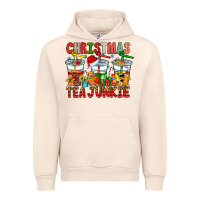 Sandshell Christmas tea junkie Urban Hoodie - CowhideDigitalArt