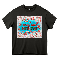Asphalt candy cane Christmas Heavy Core Tee - AdoDesignShop