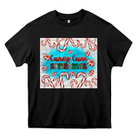 Black candy cane Christmas Heavy Core Tee - AdoDesignShop