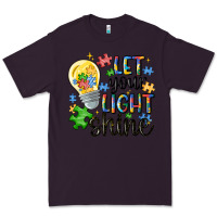 Plum let your light shine Premium Tee - MaliasSmallBusiness