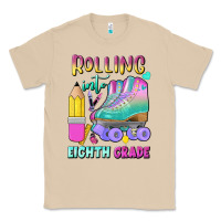 Mushroom rolling into eighth grade Classic Tee - BundleAndBundleShop