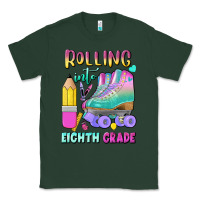 Sports Green rolling into eighth grade Classic Tee - BundleAndBundleShop