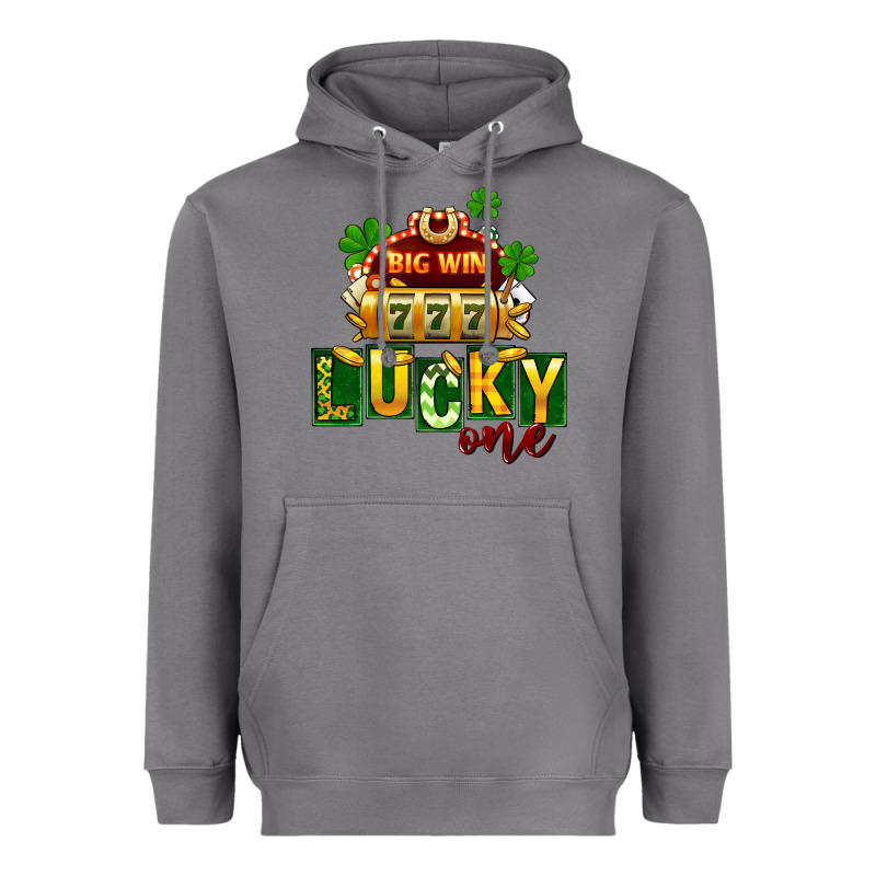 St. Patrick's Lucky One Heavyweight Hoodie by FaDigitalArtStudio | Teevron
