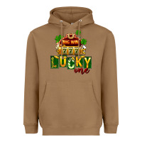 Toasted Coconut St. Patrick's lucky one Heavyweight Hoodie - FaDigitalArtStudio