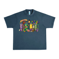 Midnight Navy obsessive cup disorder mardi gras Urban Heavy Tee - LillyAllenDesigns