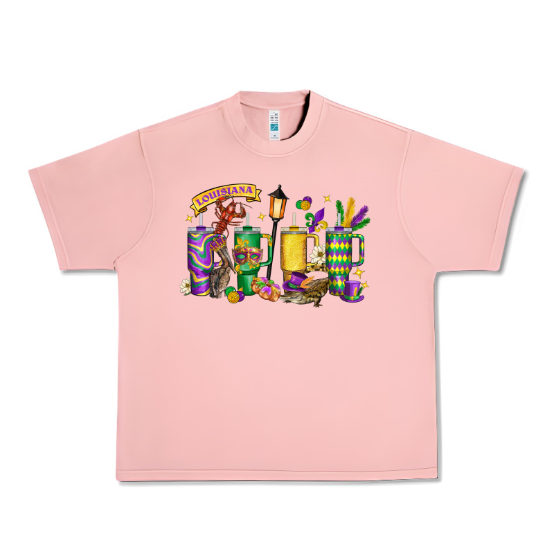 Obsessive Cup Disorder Mardi Gras Urban Heavy Tee by LillyAllenDesigns | Teevron