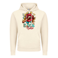 Vintage Artic Western Boss Babe Cigar Lip Vintage Hoodie - BundleAndBundleShop