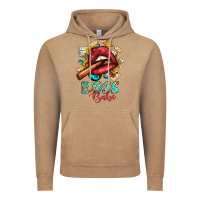 Vintage Coffee Western Boss Babe Cigar Lip Vintage Hoodie - BundleAndBundleShop
