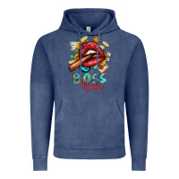Vintage Denim Western Boss Babe Cigar Lip Vintage Hoodie - BundleAndBundleShop