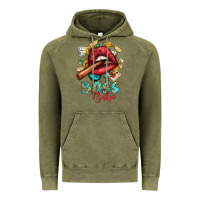 Vintage Olive Western Boss Babe Cigar Lip Vintage Hoodie - BundleAndBundleShop