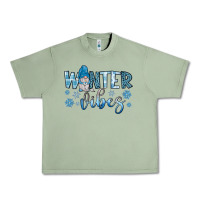 Oil Green winter vibes gnome Urban Heavy Tee - JahusDesignShop