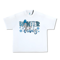 White winter vibes gnome Urban Heavy Tee - JahusDesignShop