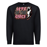 Black let's do this girls soccer Premium Sweatshirt - FaDigitalArtStudio