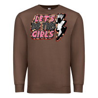 Chestnut let's do this girls soccer Premium Sweatshirt - FaDigitalArtStudio
