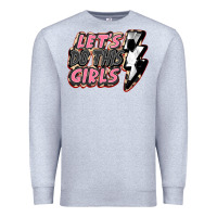 Heather Grey let's do this girls soccer Premium Sweatshirt - FaDigitalArtStudio