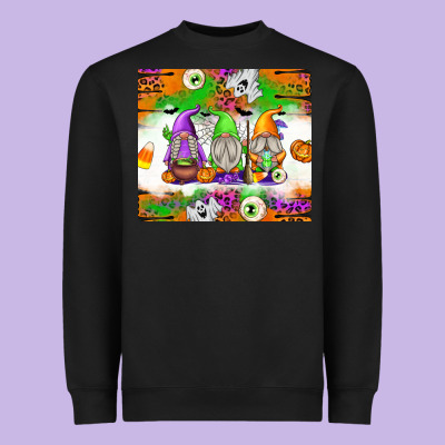 Halloween Gnomes Heavyweight Sweatshirt Designed By Texasbilliewilder