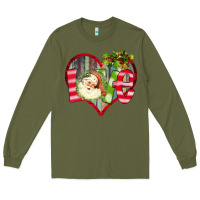 Army Green Love Christmas Long Sleeve Tee - Bettercallsaul