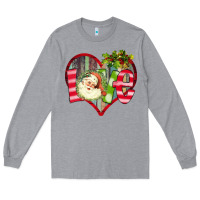 Heather Grey Love Christmas Long Sleeve Tee - Bettercallsaul