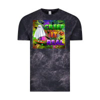 Cloud Black creep it real Vintage Tee - BundleAndBundleShop