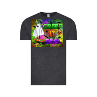 Vintage Black creep it real Vintage Tee - BundleAndBundleShop