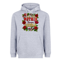 Heather Grey First my mother forever my friend Mother's Day Heavyweight Hoodie - FaDigitalArtStudio