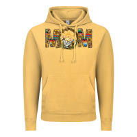 Vintage Mustard Western Mom With Baby Jesus Vintage Hoodie - BundleAndBundleShop