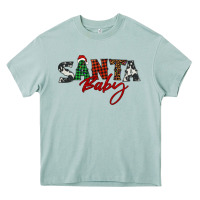 Arona Santa baby Heavy Core Tee - BarkalooDesign