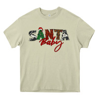 Mossy Santa baby Heavy Core Tee - BarkalooDesign