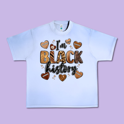 I'm Black History Urban Heavy Tee Designed By Lillyallendesigns