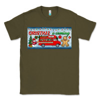 Army Green christmas is coming license plate Classic Tee - BundleAndBundleShop