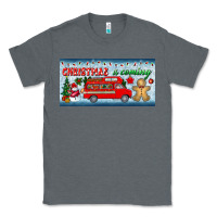 Charcoal Heather christmas is coming license plate Classic Tee - BundleAndBundleShop