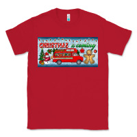 Red christmas is coming license plate Classic Tee - BundleAndBundleShop