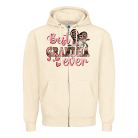 Sandshell Best Grandma ever Mother's Day Zipper Hoodie - CowGirlArtShop
