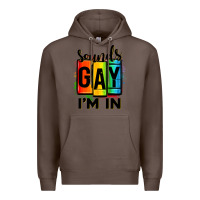 Coffee sounds gay i'm in Premium Hoodie - OliviaCreatesArt