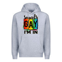 Heather Grey sounds gay i'm in Premium Hoodie - OliviaCreatesArt
