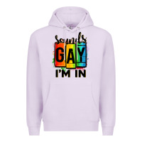 Lilac sounds gay i'm in Premium Hoodie - OliviaCreatesArt