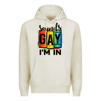 Oatmeal Heather sounds gay i'm in Premium Hoodie - OliviaCreatesArt