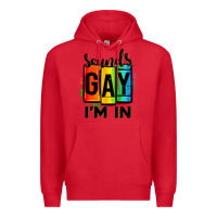 Red sounds gay i'm in Premium Hoodie - OliviaCreatesArt