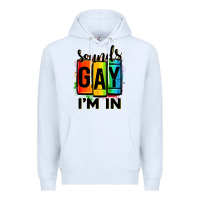 White sounds gay i'm in Premium Hoodie - OliviaCreatesArt