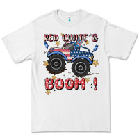 White 4th of july png, monster truck Premium Tee - MaliasSmallBusiness